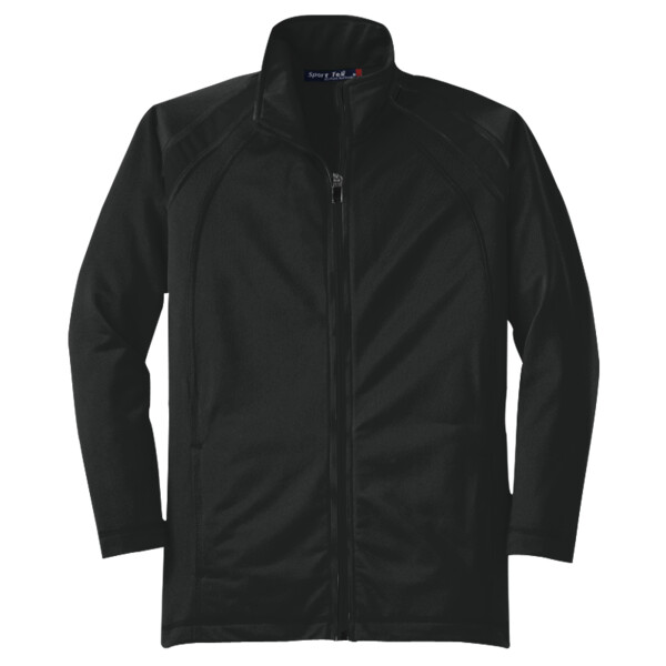 Custom No Minimum Sport-Tek Youth Tricot Track Jacket YST90 Front View
