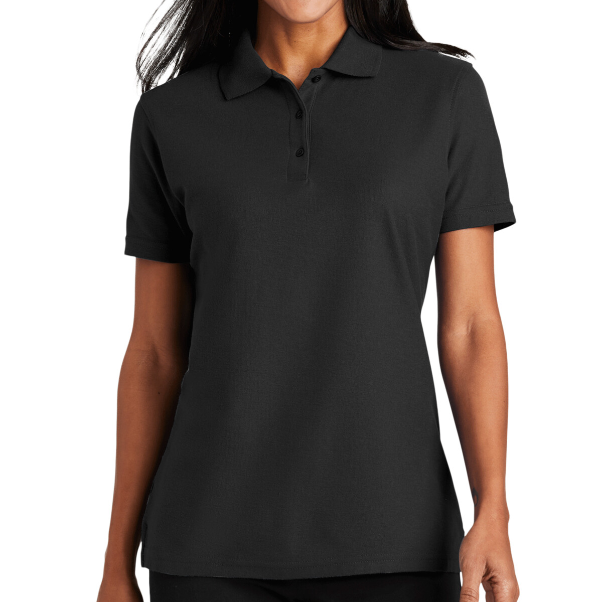 Custom No Minimum Port Authority Ladies Stain Resistant Polo L510 Front View