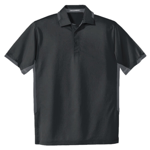 Custom No Minimum Port Authority Dry Zone Colorblock Ottoman Polo K524 Front View