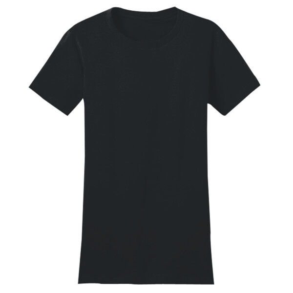 Custom No Minimum District Women's Fitted The Concert Tee DT5001 Front View