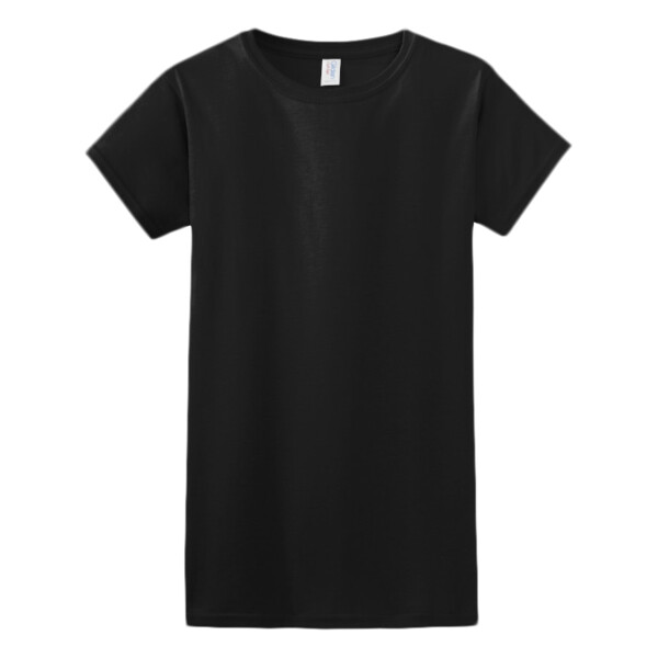 Custom No Minimum Gildan Softstyle Ladies T-Shirt 64000L Front View