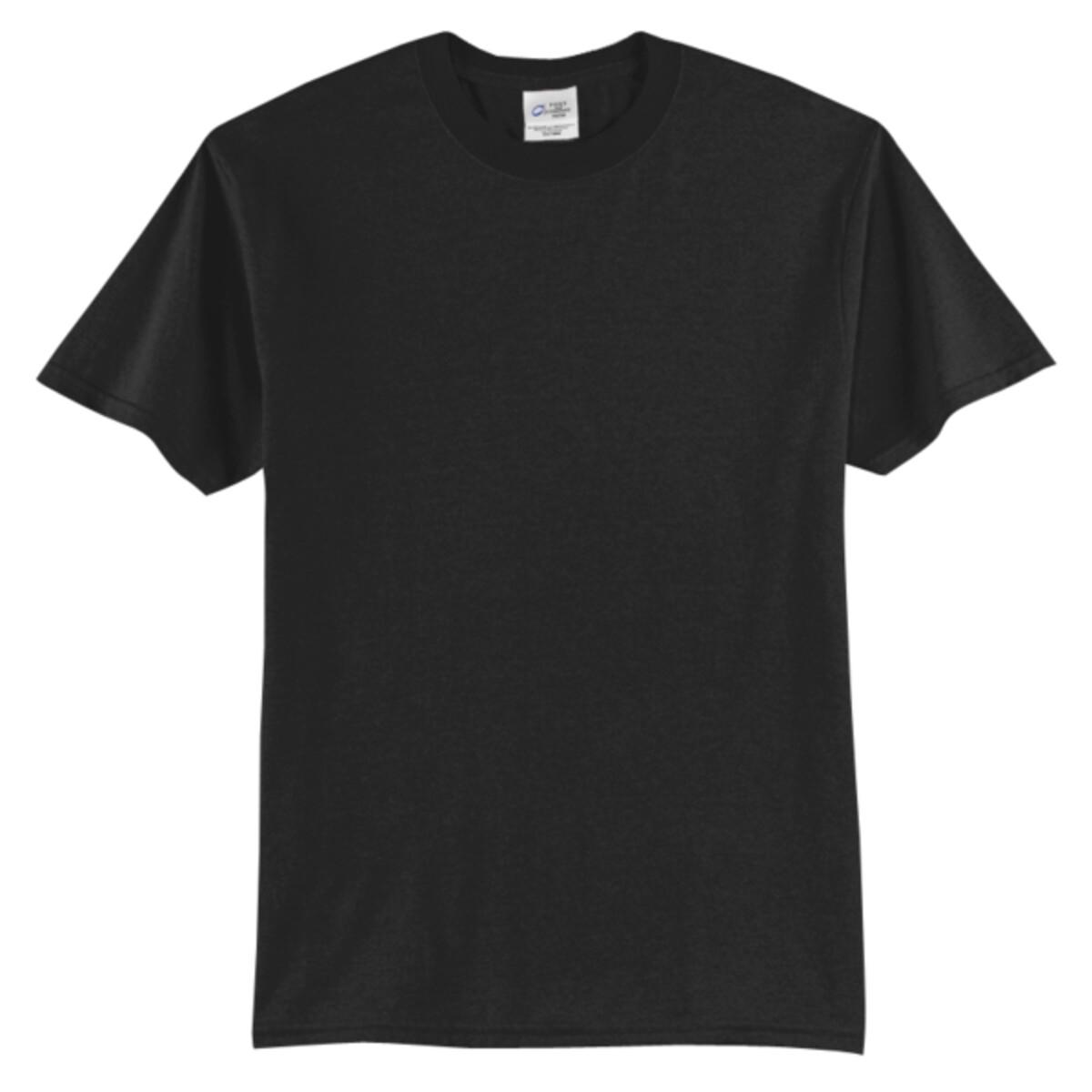 No Minimum Custom Logo Tall Core Blend Tee PC55T Front View