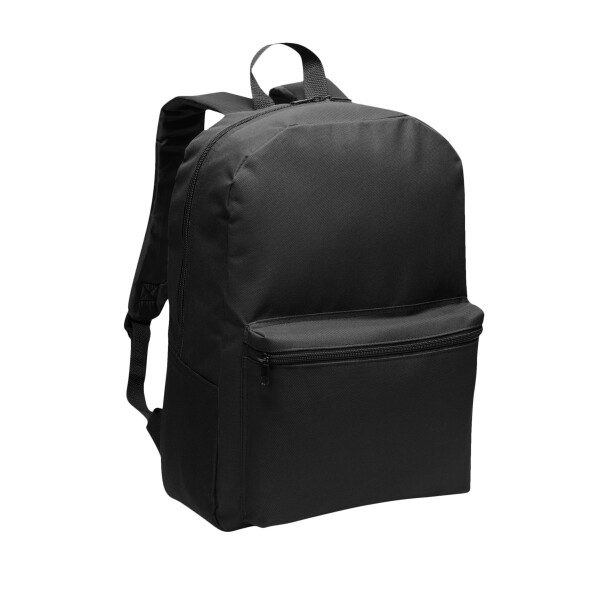 Custom No Minimum Port Authority Value Backpack BG203 Front View
