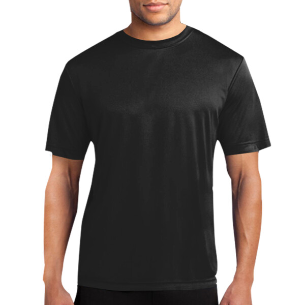 No Minimum Custom Logo Performance Tee PC380 Front View