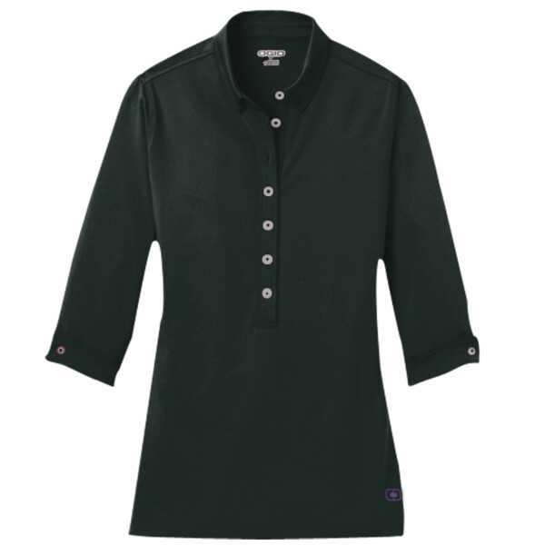 No Minimum Custom Logo OGIO Ladies Gauge Polo LOG122 Front