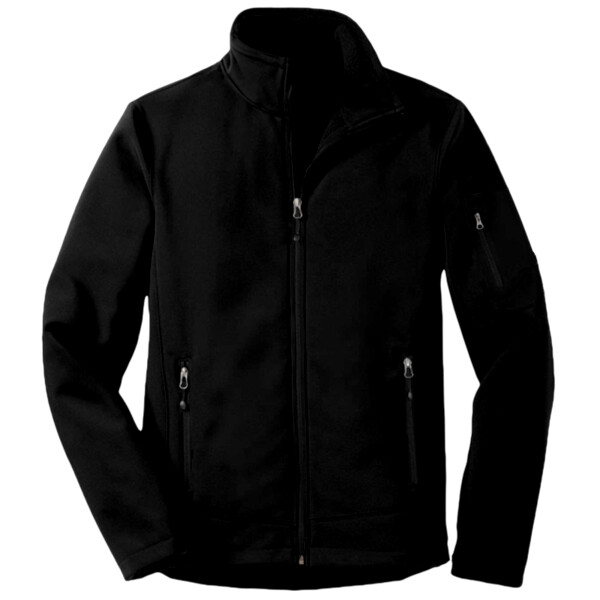 Custom No Minimum Eddie Bauer Rugged Ripstop Soft Shell Jacket EB534 Front View