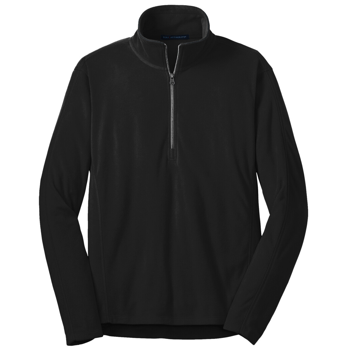 Custom No Minimum Port Authority Microfleece 1/2 Zip Pullover F224 Front View