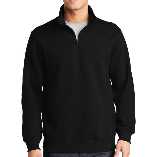 Custom No Minimum Sport-Tek 1/4 Zip Sweatshirt ST253 Front View