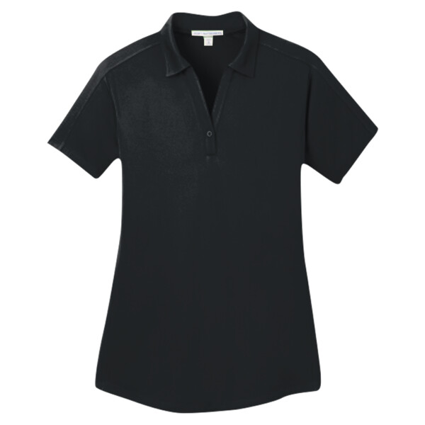 Custom No Minimum Port Authority Ladies Diamond Jacquard Polo L569 Front View