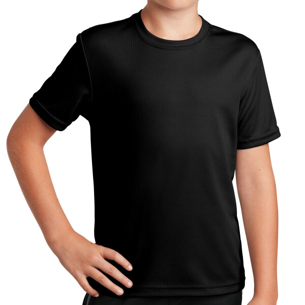 Custom No Minimum Sport-Tek Youth PosiCharge RacerMesh Tee YST340 Front View