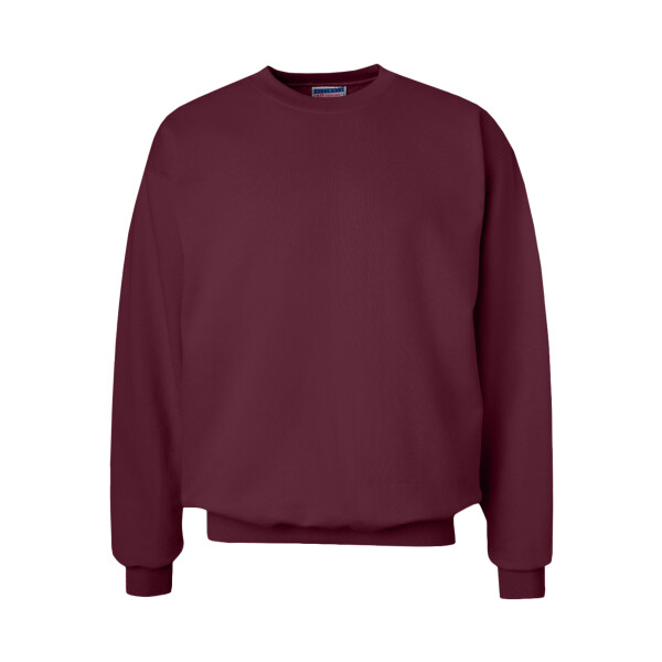 Custom No Minimum Hanes Ultimate Cotton Crewneck Sweatshirt F260 Front View