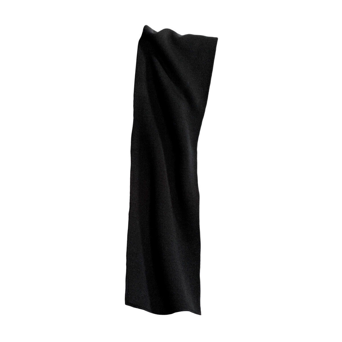 No Minimum Custom Logo Knitted Scarf KS01 Front View