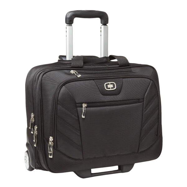 No Minimum Custom Logo OGIO Lucin Wheeled Briefcase 417018 Front