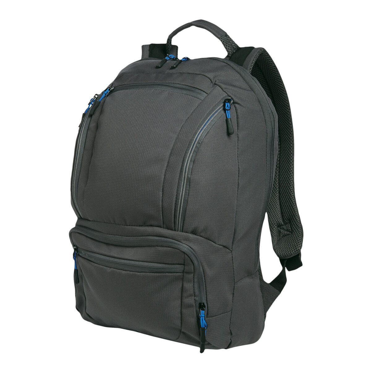 Custom No Minimum Port Authority Cyber Backpack BG200 Front View
