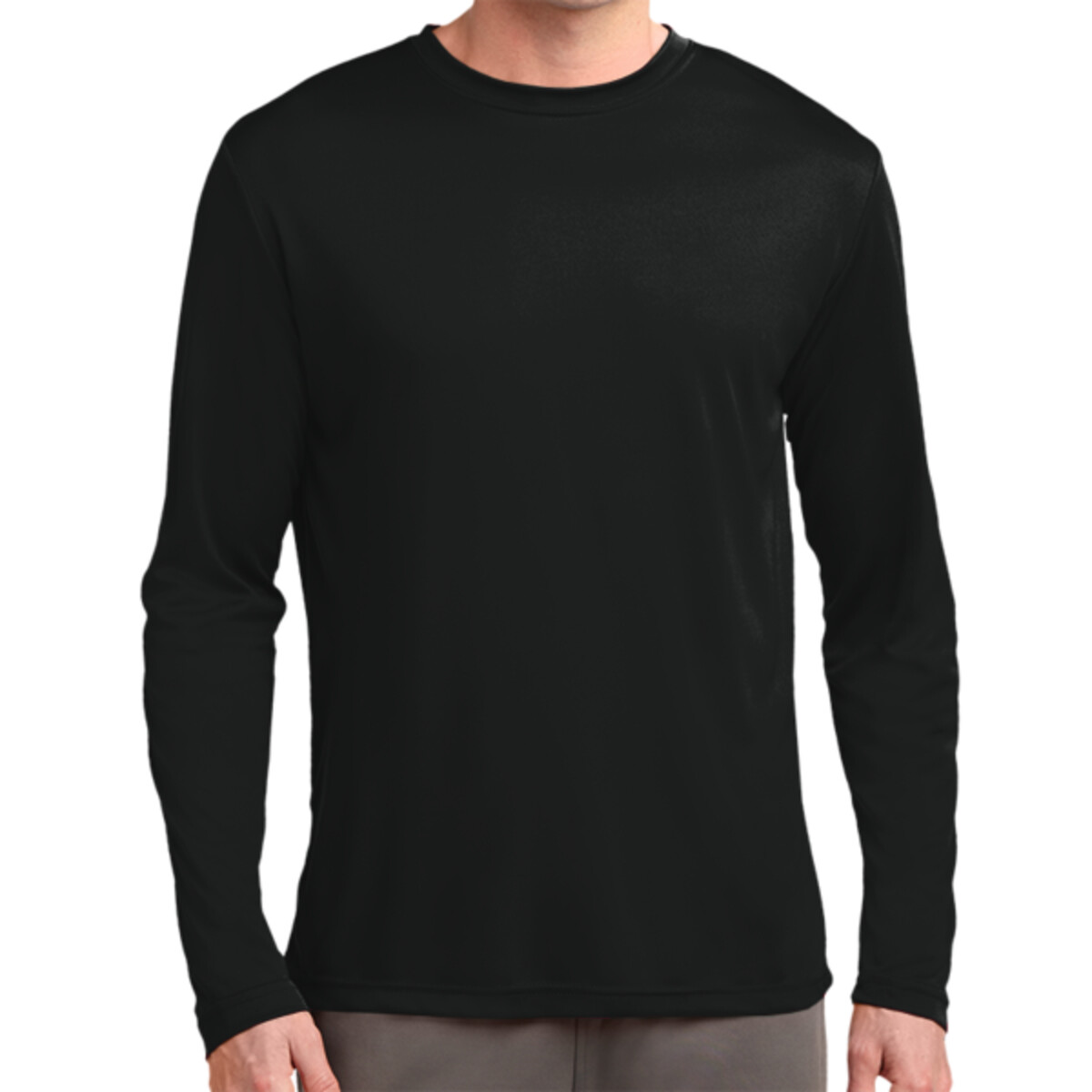 Custom No Minimum Sport-Tek Tall Long Sleeve PosiCharge Competitor Tee TST350LS Front View