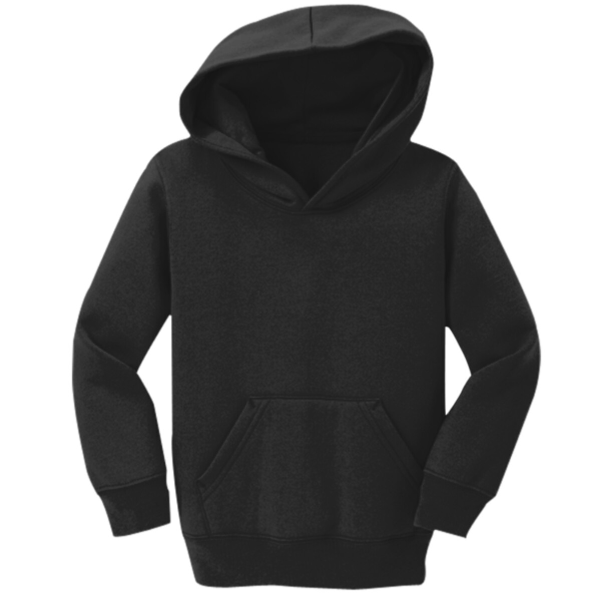 No Minimum Custom Logo Toddler Core Fleece Pullover Hooded Sweatshirt CAR78TH Front View