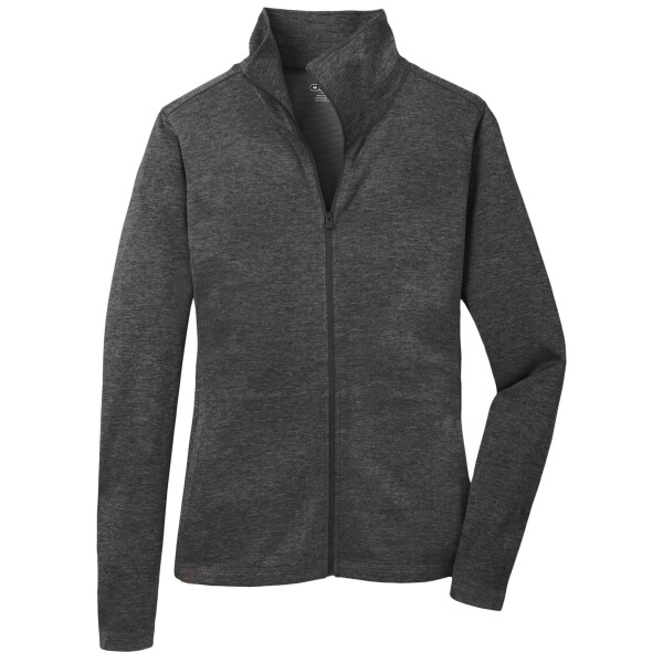 No Minimum Custom Logo OGIO Ladies Pixel Full Zip LOG203 Front