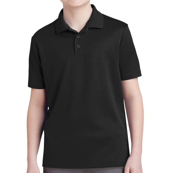 Custom No Minimum Sport-Tek Youth PosiCharge RacerMesh Polo YST640 Front View