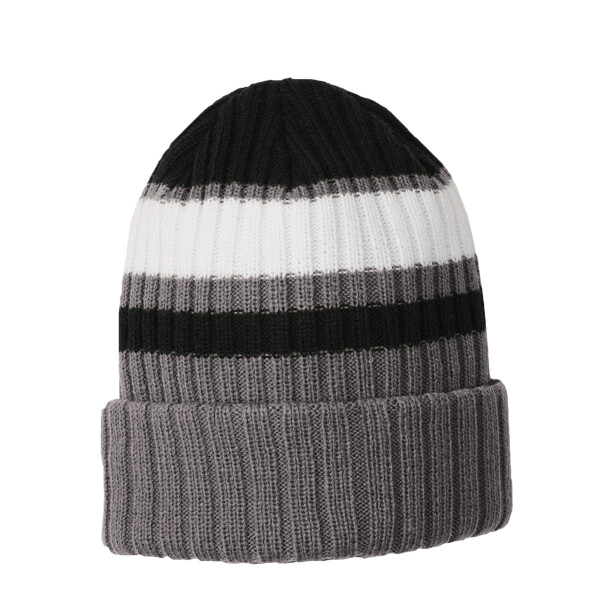 Custom No Minimum New Era Ladies Ribbed Tailgate Beanie NE903 Front View
