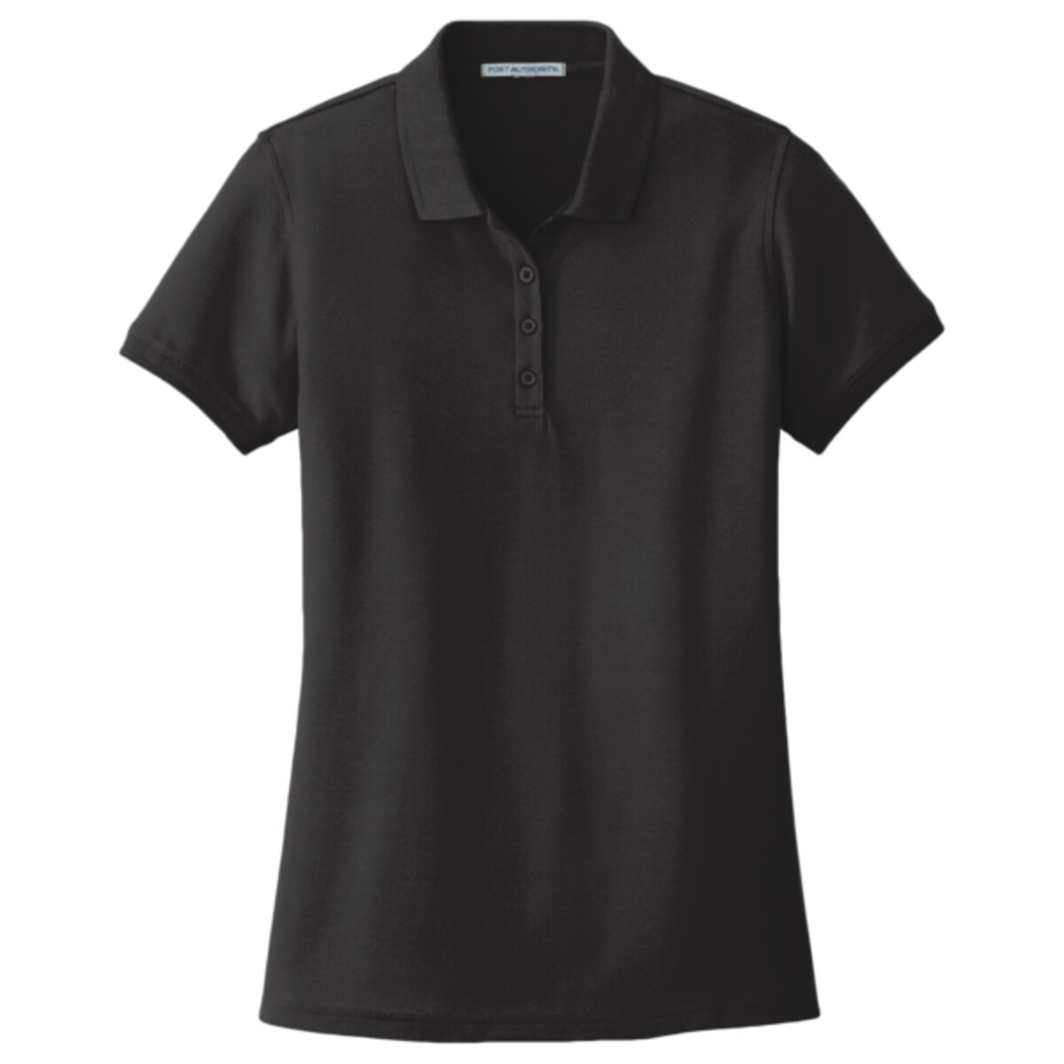 Custom No Minimum Port Authority Ladies Core Classic Pique Polo L100 Front View