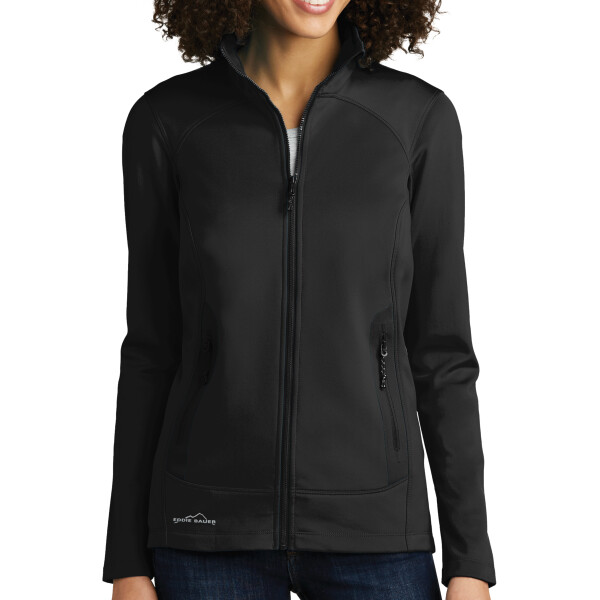 Custom No Minimum Eddie Bauer Ladies Highpoint Fleece Jacket EB241 Front View