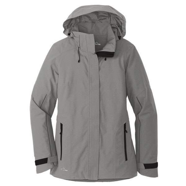 Custom No Minimum Eddie Bauer Ladies WeatherEdge Plus Insulated Jacket EB555 Front View