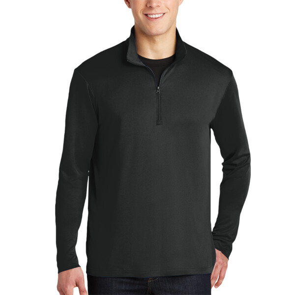 Custom No Minimum Sport-Tek PosiCharge Competitor 1/4 Zip Pullover ST357 Front View