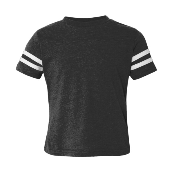 Custom No Minimum Rabbit Skins Toddler Football Fine Jersey Tee RS3037 Front View