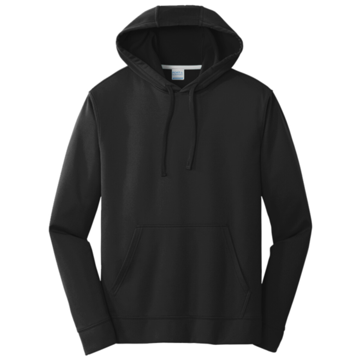 Custom No Minimum Port & Company Performance Fleece Pullover Hooded Sweatshirt PC590H Front View