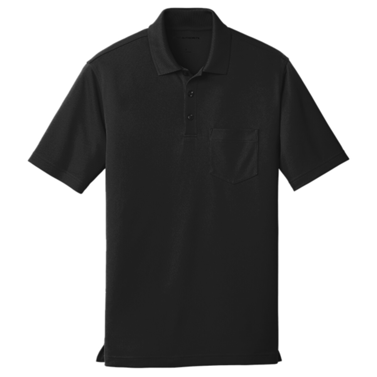Custom No Minimum Port Authority Dry Zone UV Micro Mesh Pocket Polo K110P Front View