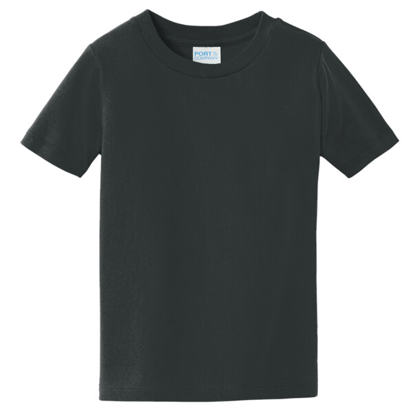 No Minimum Custom Logo Toddler Fan Favorite Tee PC450TD Front View