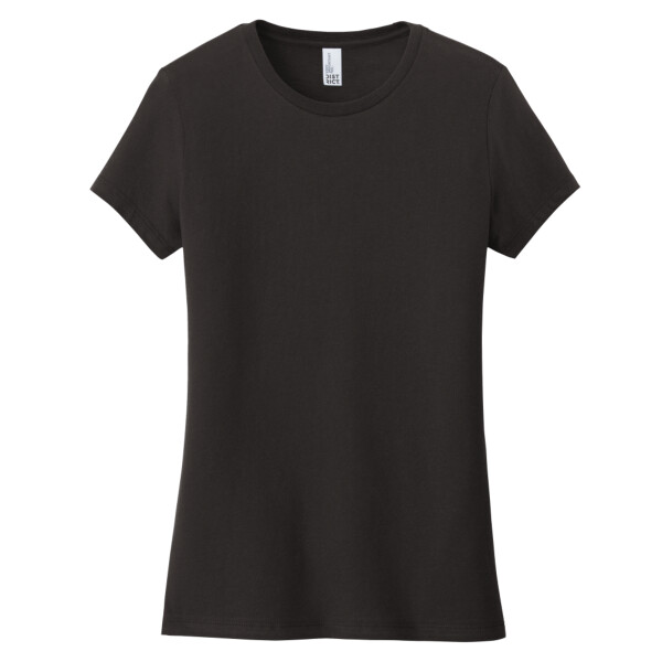 Custom No Minimum District Women's Very Important Tee DT6002 Front View
