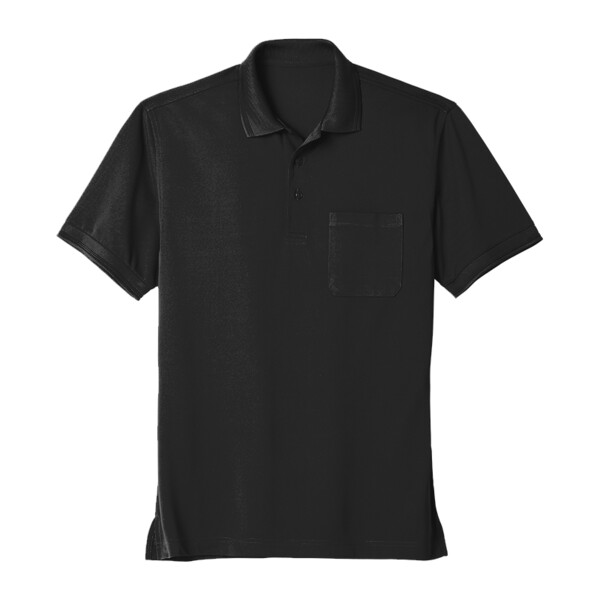 Custom No Minimum Cornerstone Industrial Snag Proof Pique Pocket Polo CS4020P Front View