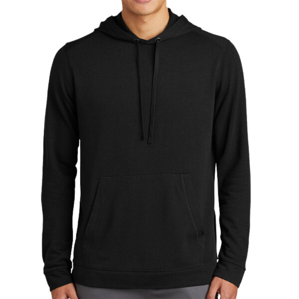 Custom No Minimum Sport-Tek PosiCharge Tri Blend Wicking Fleece Hooded Pullover ST296 Front View