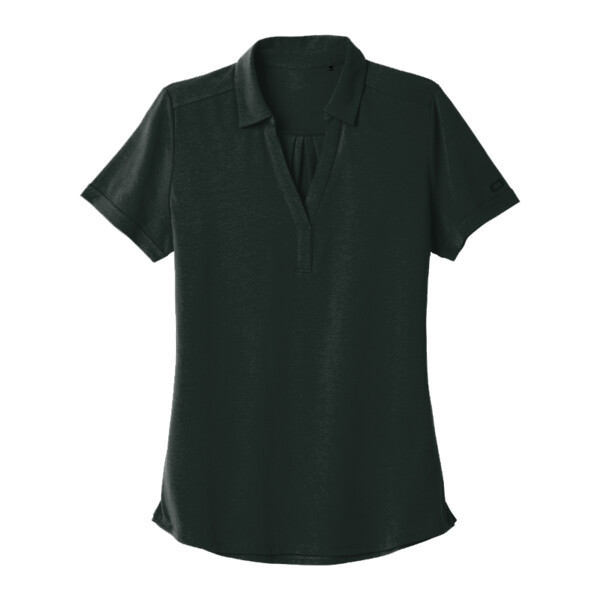 No Minimum Custom Logo OGIO Ladies Limit Polo LOG138 Front 
