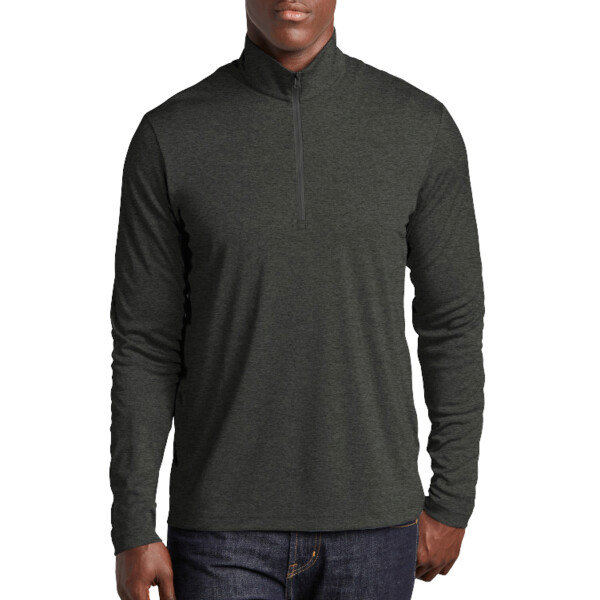 Custom No Minimum Sport-Tek Endeavor 1/2 Zip Pullover ST469 Front View