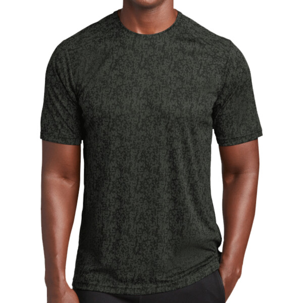 Custom No Minimum Sport-Tek Digi Camo Tee ST460 Front View