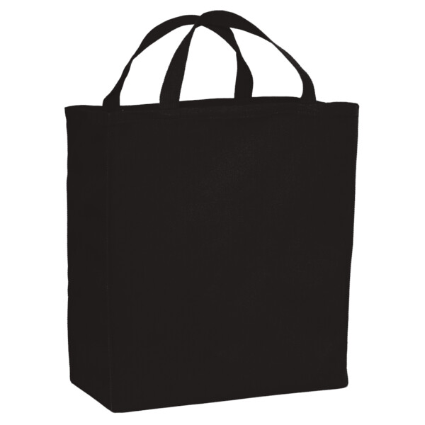 Custom No Minimum Port Authority Ideal Twill Grocery Tote B100 Front View