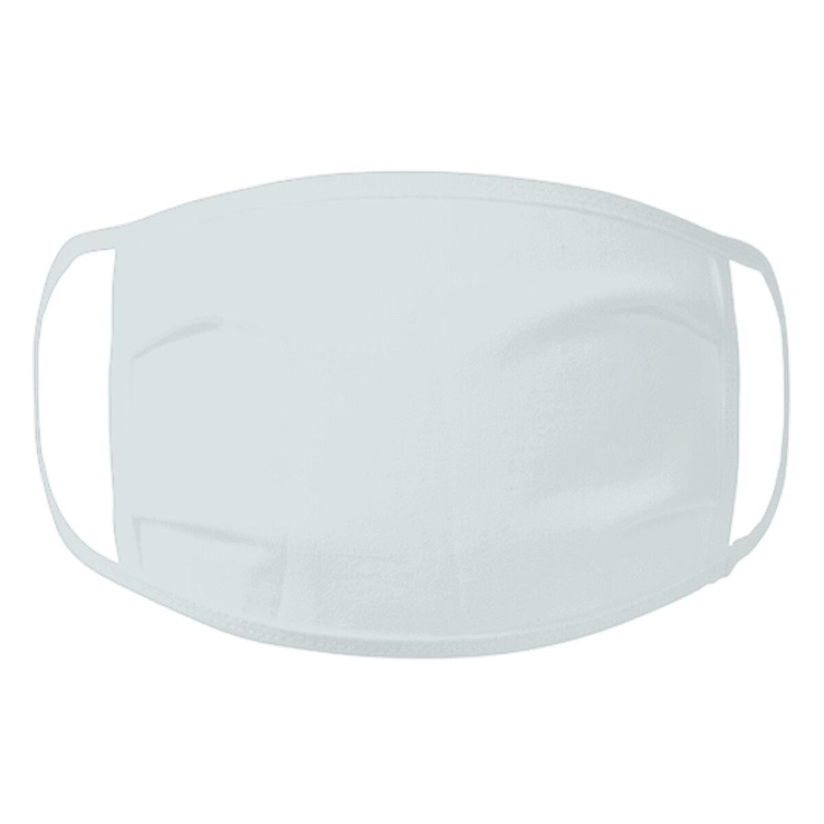 Custom No Minimum Port Authority Cotton Knit Face Mask (5-Pack) PAMASK Front View