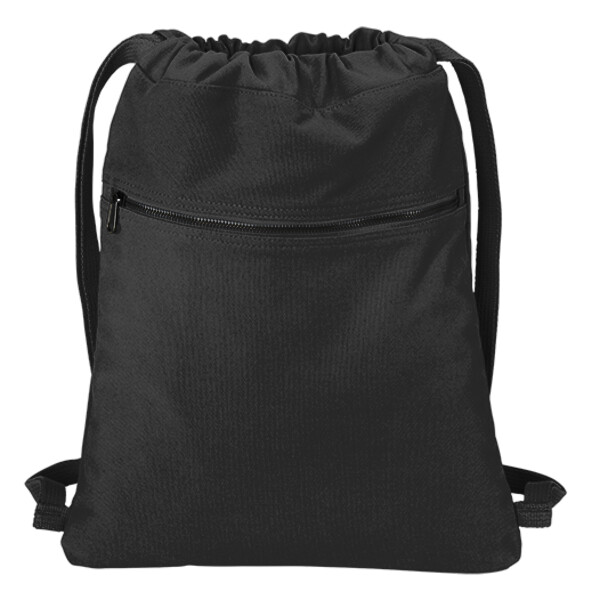 Custom No Minimum Port Authority Beach Wash Cinch Pack BG621 Front View