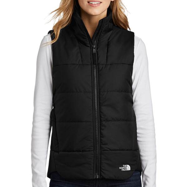 Custom No Minimum The North Face Ladies Everyday Insulated Vest NF0A529Q Front View