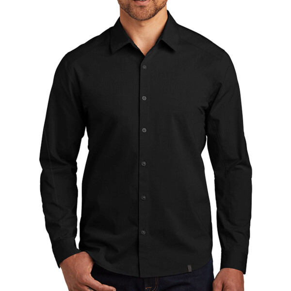 No Minimum Custom Logo OGIO Commuter Woven Shirt OG1002 Front
