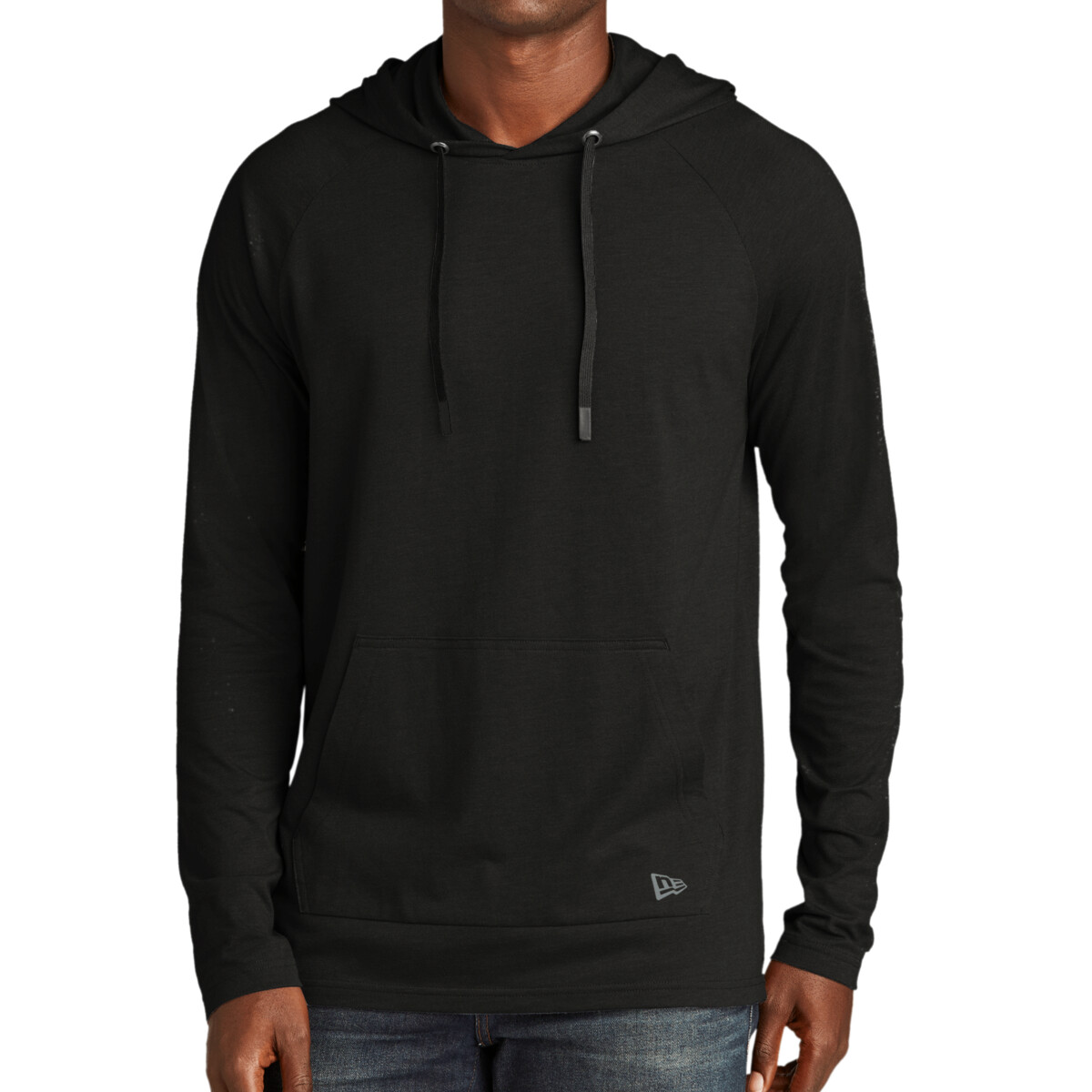 Custom No Minimum New Era Tri Blend Hoodie NEA137 Front View