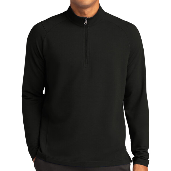 Custom No Minimmum Sport-Tek Sport Wick Flex Fleece 1/4 Zip ST561 Front View