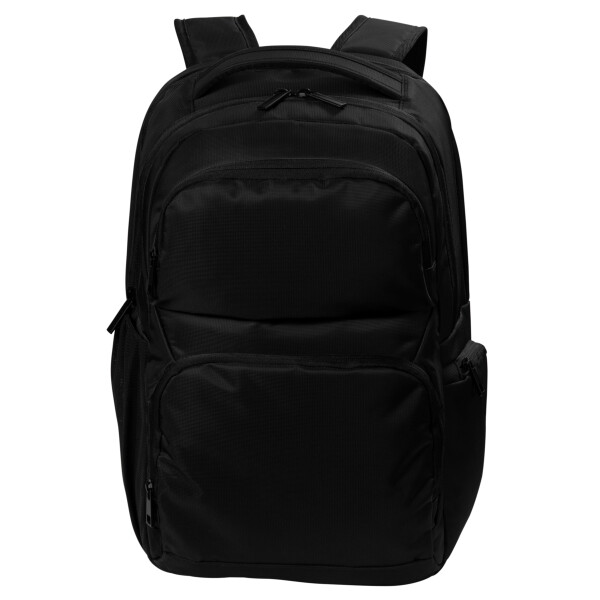 Custom No Minimum Port Authority Transit Backpack BG224 Front View