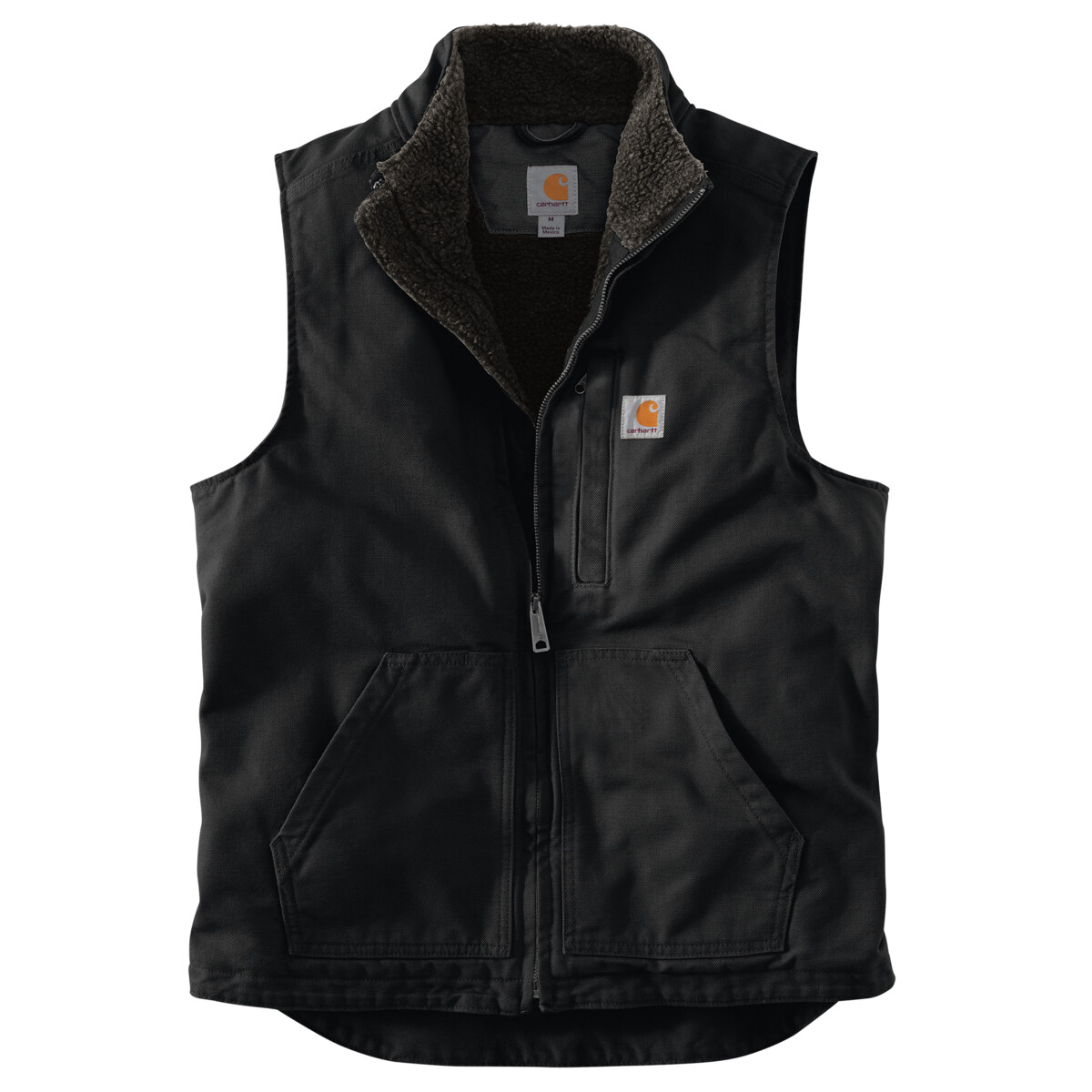 Custom No Minimum Logo Sherpa Line Carhartt Vest CT104277 Front View