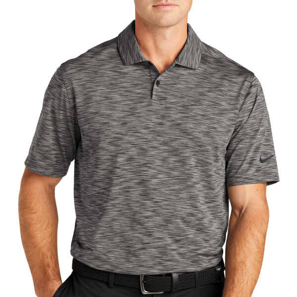 No Minimum Custom Logo Nike Dri FIT Vapor Space Dyed Polo NKDC2109 Front View