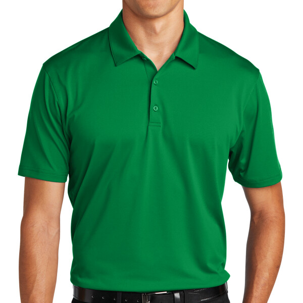 Custom No Minimum Port Authority Performance Staff Polo K398 Front View