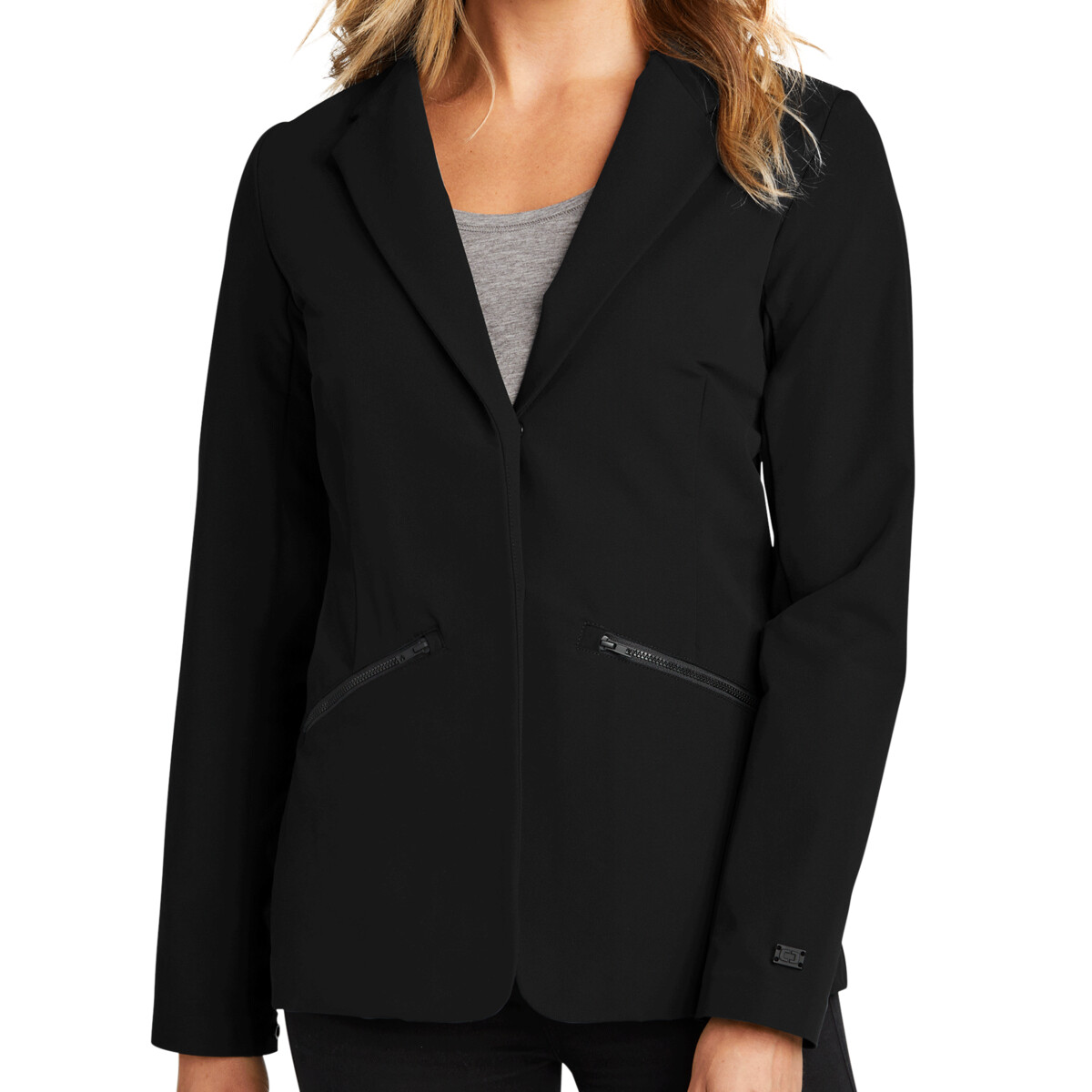 No Minimum Custom Logo OGIO Ladies Fusion Blazer LOG824 Front