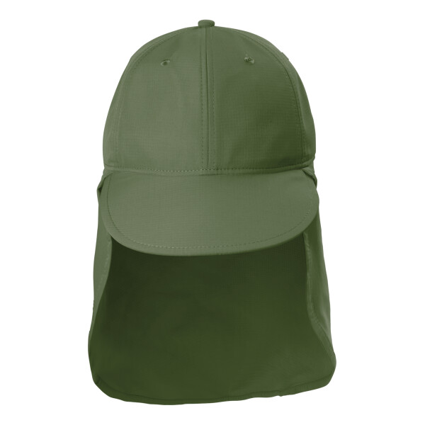 Custom No Minimum Port Authority Outdoor UV Sun Shape Cap C949 Front View